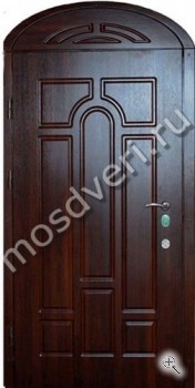 Стальная арочная дверь ВДА-1176 - купить от производителя Мосдвери Стальная арочная дверь ВДА-1176