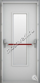 Огнеупортная дверь со стеклом - купить от производителя Мосдвери Огнеупортная дверь со стеклом